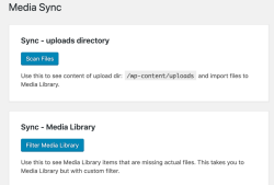 WordPress 媒体同步插件：Media Sync，将FTP上传的图片导入到媒体库